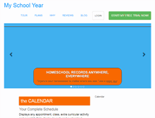 Tablet Screenshot of myschoolyear.com